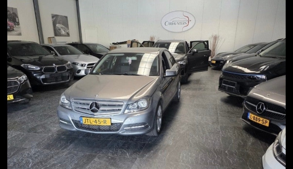 Mercedes-Benz C-Klasse C200cdi BE Aut7 2011 Grijs, Automaat, 1800 kg, Zwart, 4 cilinders