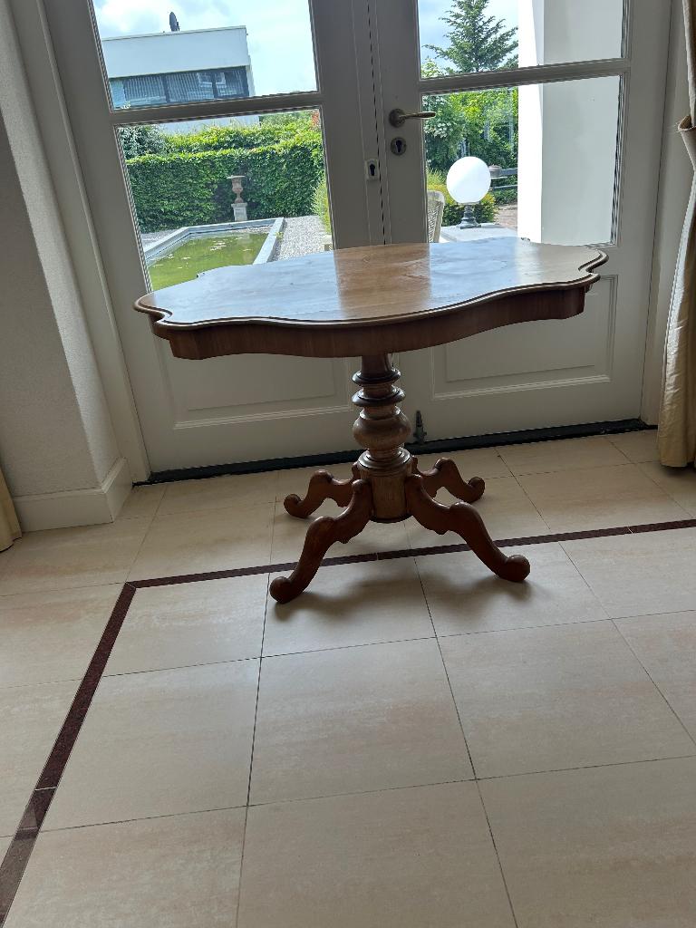 Charmante bijzet / salon tafel, Minder dan 55 cm, Gebruikt, Rond, Charmant