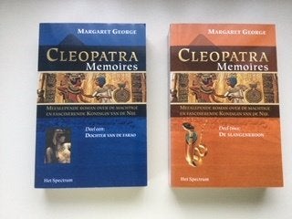 2 boeken van Margaret George    Over de Koningin van de Nijl, Boeken, Ophalen of Verzenden, Gelezen, Margaret George