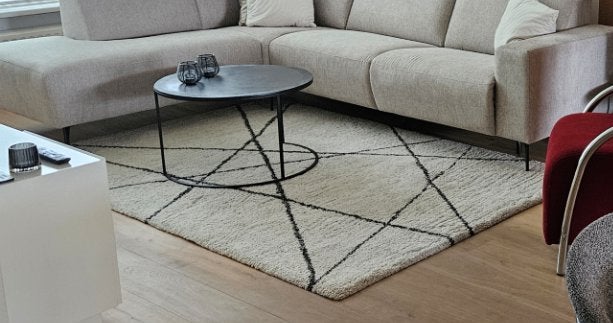 Modern Vloerkleed Eurogros Minard — 160 x 230 cm, Ophalen, Overige kleuren, 150 tot 200 cm, 200 cm of meer
