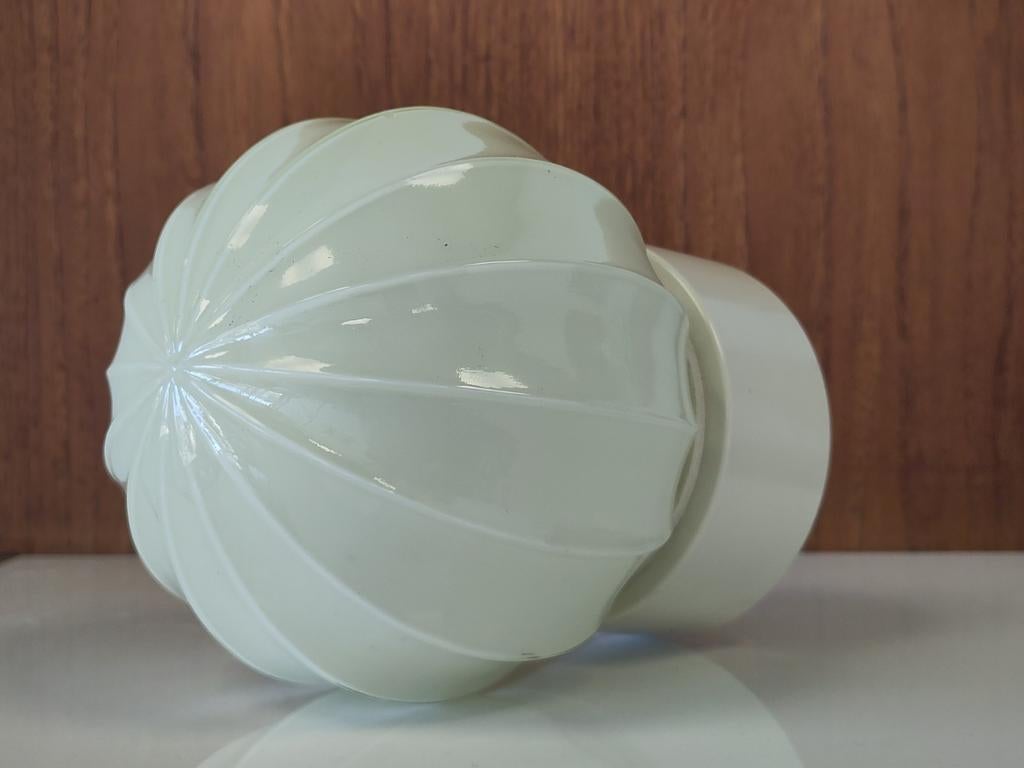 Vintage Thabur lampje art deco glazen lamp jaren 30, Gebruikt, ., Art deco jaren 30, Ophalen of Verzenden