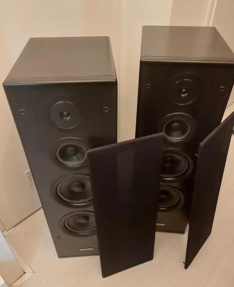 Philips FB 820, Ophalen of Verzenden, 120 watt of meer, Front, Rear of Stereo speakers, Overige merken