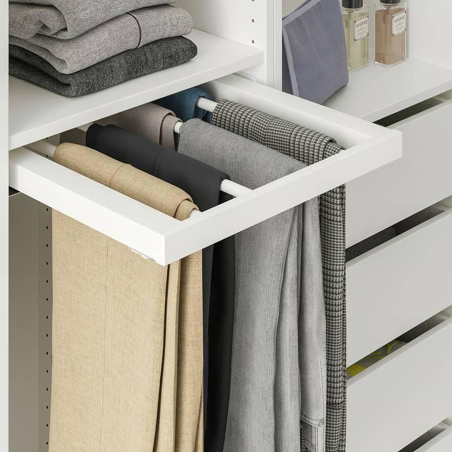 IKEA Pax komplement uittrekbare broekhanger 50x58, Ophalen, Gebruikt, 50 tot 100 cm, Minder dan 100 cm