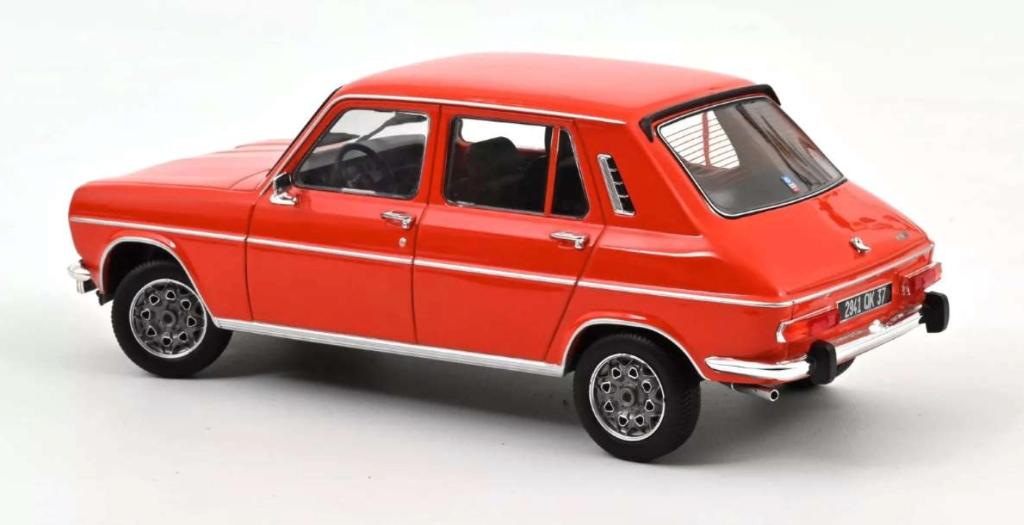 Simca 1100 TI 1974 Sumatra Rood schaal 1/18 NOREV ref 185755, Verzenden, Nieuw, Auto, Norev