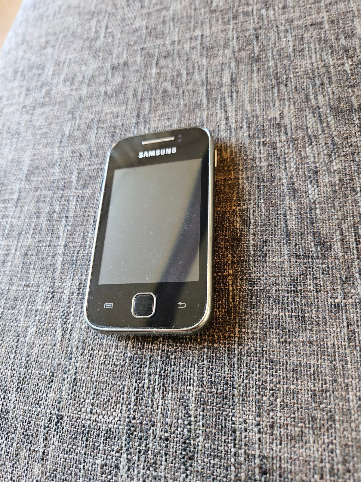 Samsung Galaxy Y GT-S5360 - Zilver / Grijs (Telefoon 4), Gebruikt, Overige modellen, Zwart, Ophalen of Verzenden