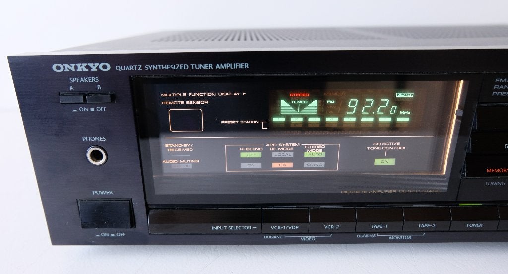 Onkyo TX-82 Stereo Receiver (1988), Ophalen of Verzenden, Audio en Video