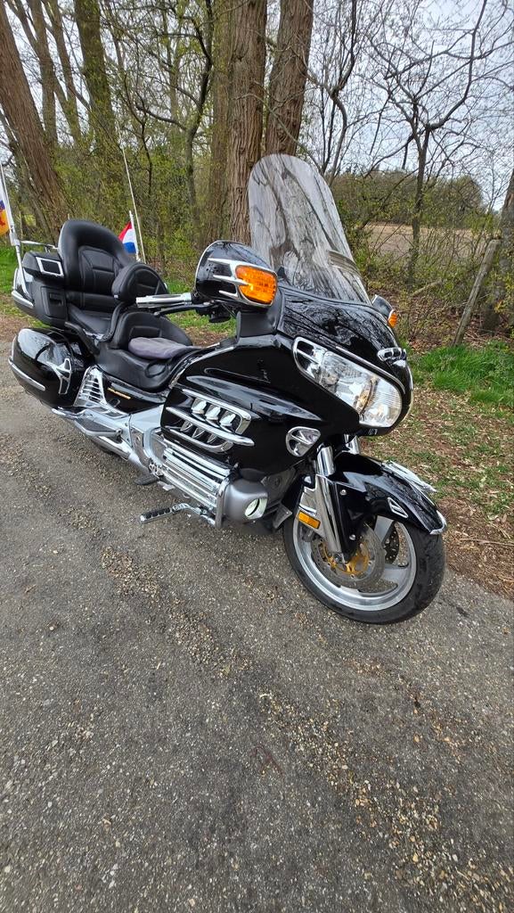 Honda Goldwing GL 1800 zwart 30th anniversary 2005, Motoren, Motoren | Honda, LED Verlichting, Particulier, Meer dan 35 kW, Toermotor