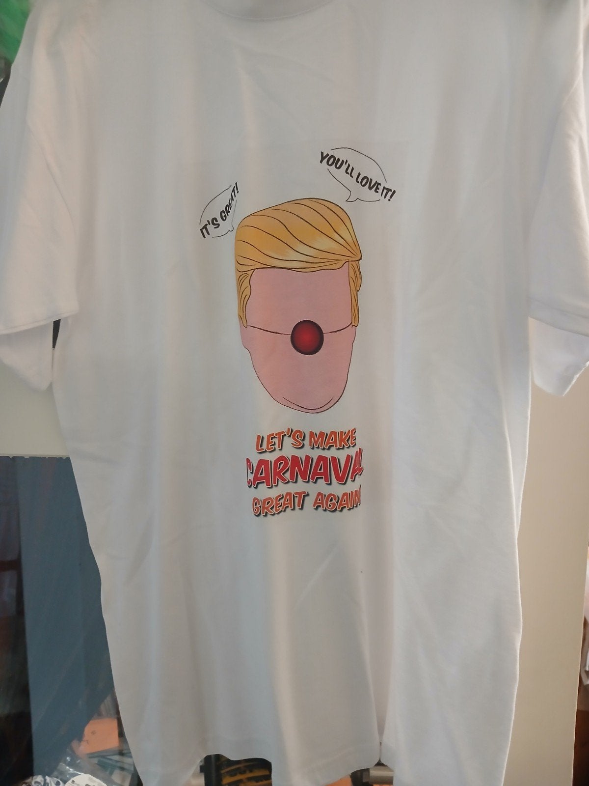 Trump masker en T-shirts - Carnaval / Feest, Ophalen of Verzenden, Nieuw