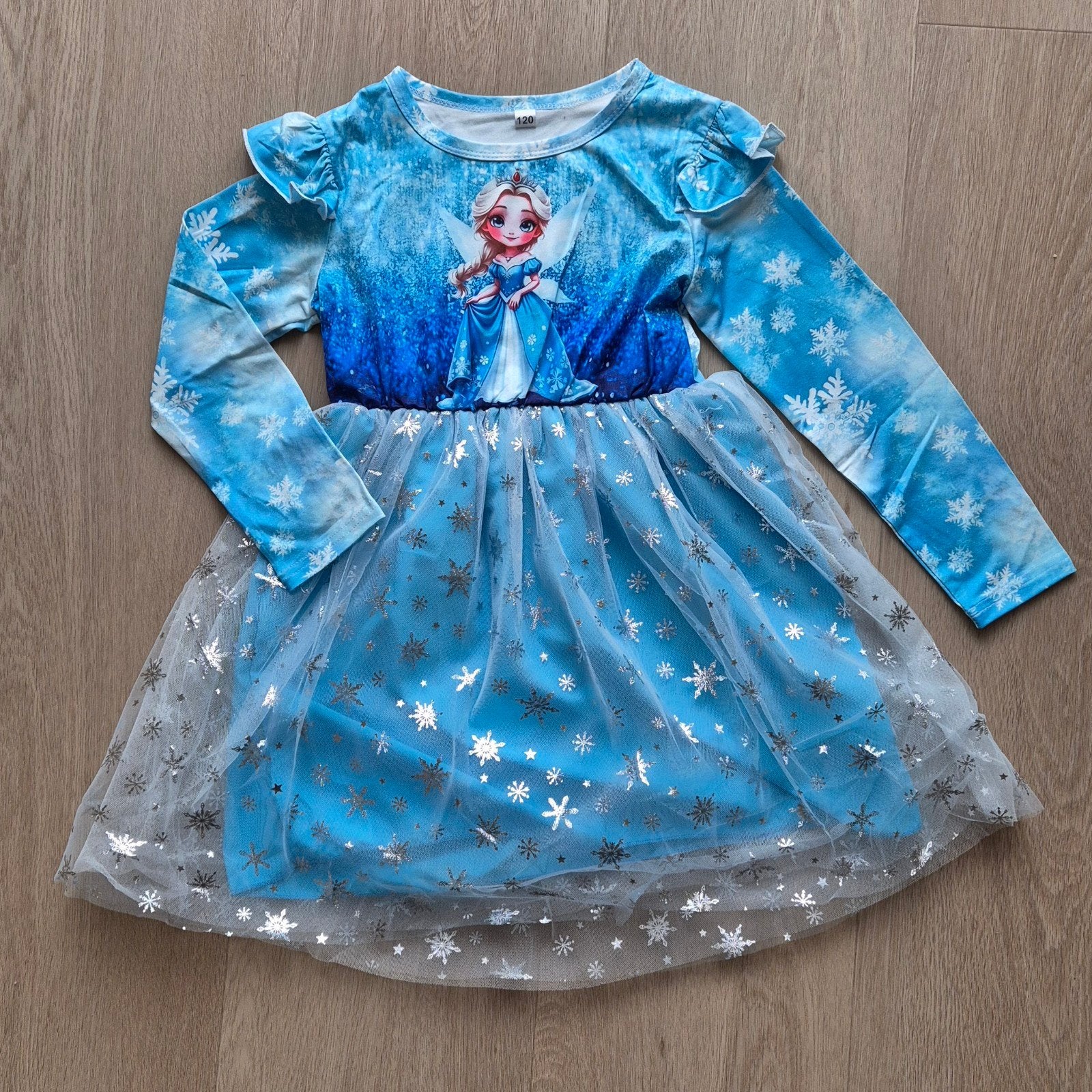Nieuw Elsa Frozen Prinsessen Jurkje maat 110-116, Ophalen of Verzenden, Nieuw, 110 t/m 116, Meisje