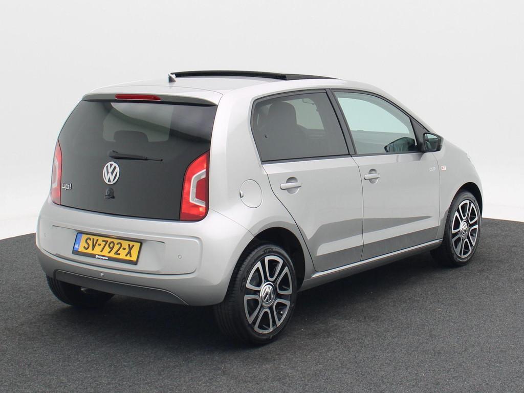 Volkswagen Up! 1.0 Automaat groove up! | Airco | Panoramadak, Euro 5, Stof, Gebruikt, 4 stoelen