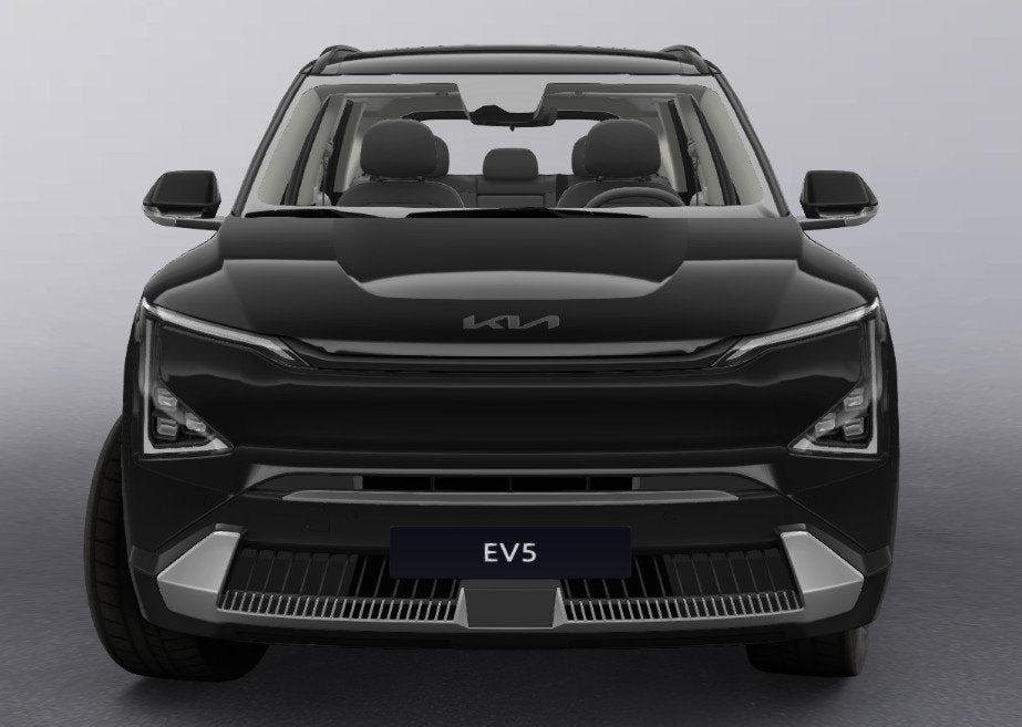 Kia EV5 Plus Advanced 81.4 kWh *VERWACHT* Onderweg-naar-deal, Auto's, Kia, Zwart, Nieuw, Lichtsensor, SUV of Terreinwagen
