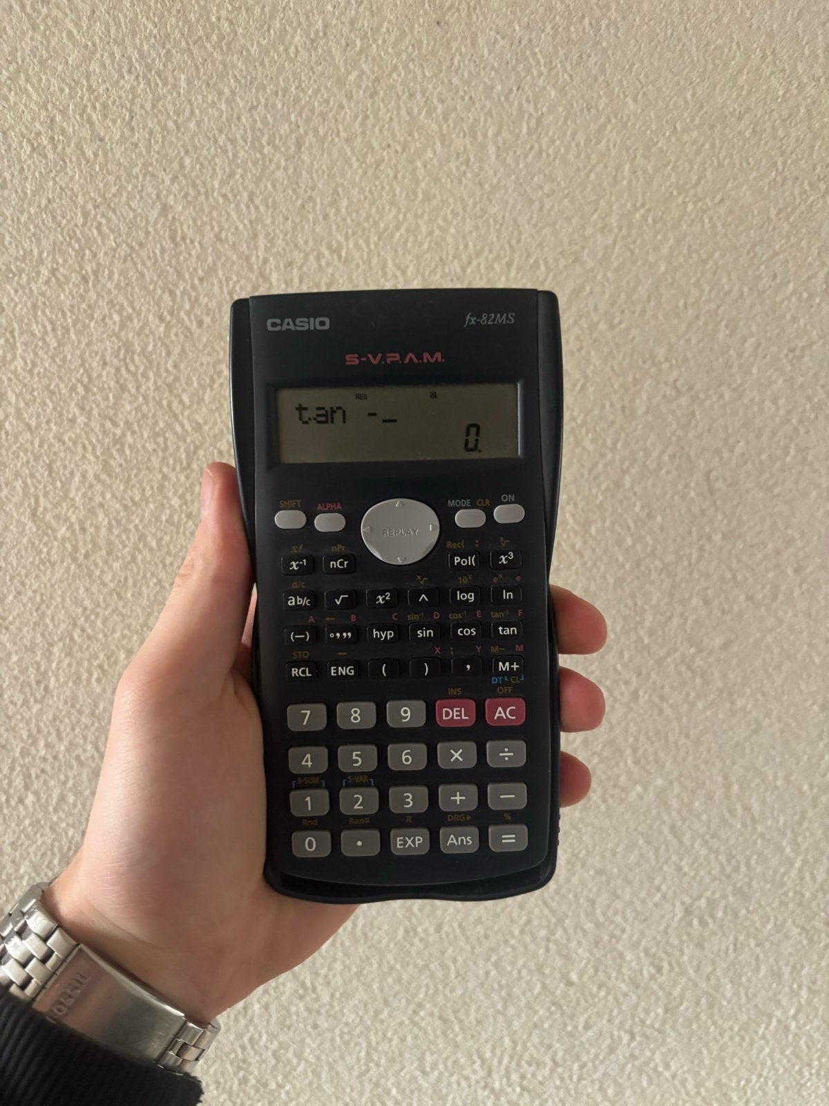 Casio fx-82MS Wetenschappelijke Rekenmachine, Ophalen of Verzenden, Grafische rekenmachine, Zo goed als nieuw