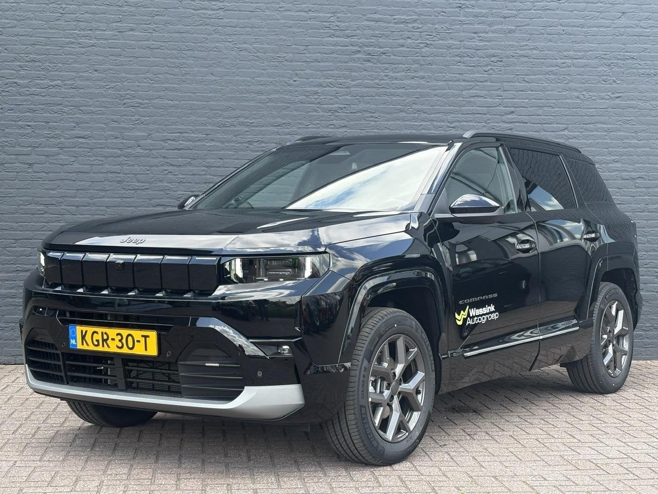 Jeep Compass 1.2 e-Hybrid First Edition | Adaptive Cruise Co, Auto's, Jeep, Automaat, 145 pk, Gebruikt, Compass