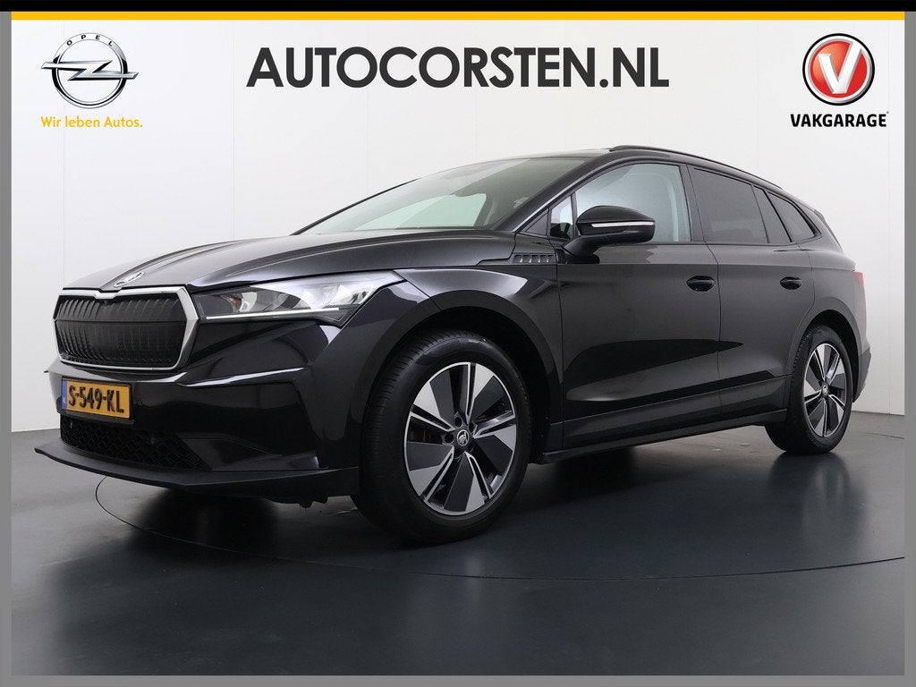 Skoda Enyaq iV 60 SOH 92% Warmtepomp Panoramadak Adap.Cruise, Auto's, Skoda, Automaat, 390 km, Achterwielaandrijving, Gebruikt
