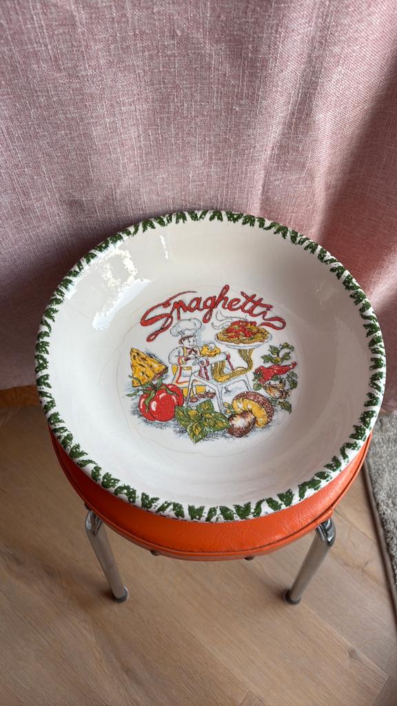 Spaghetti Schalen Italië, Ophalen of Verzenden