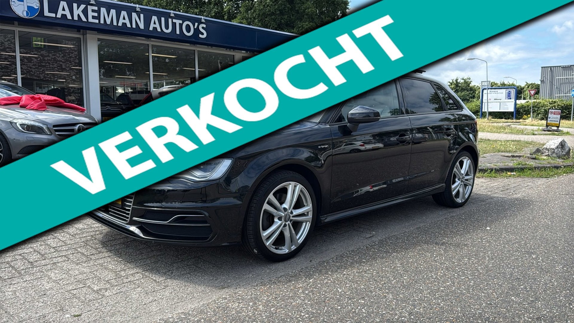 Audi A3 Sportback 1.4 e-tron Blackline 3x S- Line Pano Navi, 8 kWh, Gebruikt, Euro 6, 4 cilinders