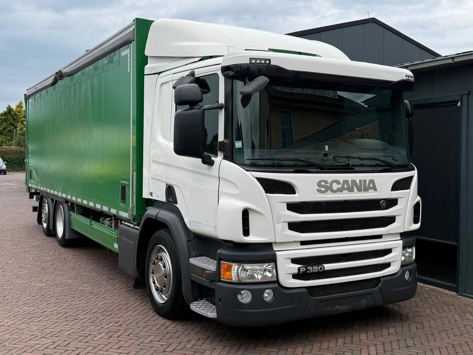 Scania P320 Schuifzeil 735x245x215 Steering Axle Navi Cam Eu, Automaat, Euro 6, Scania, 320 pk