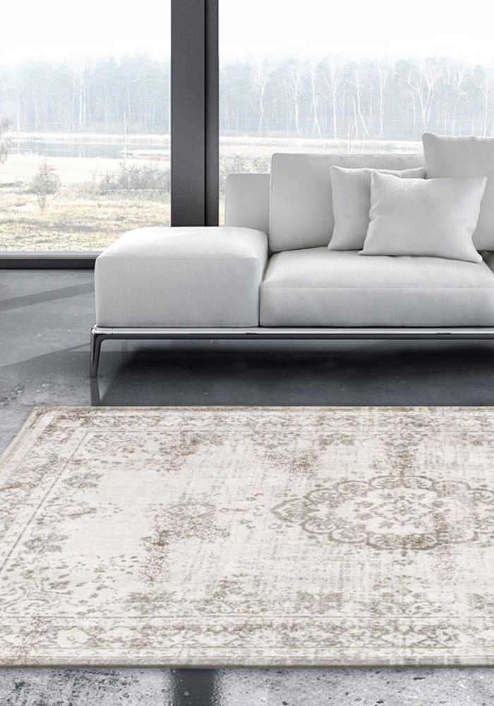 Louis de Poortere vloerkleed salt & pepper 8383, Huis en Inrichting, Stoffering | Tapijten en Kleden, Ophalen, Frans, Grijs, 150 tot 200 cm