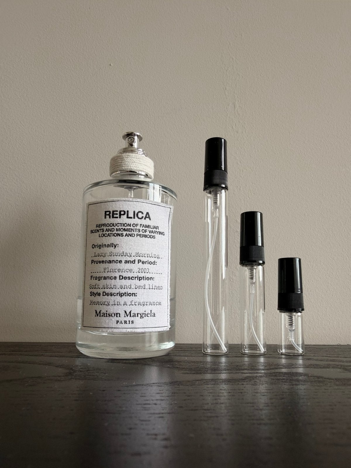 Maison margiela lazy sunday morning decant, Ophalen of Verzenden, Zo goed als nieuw