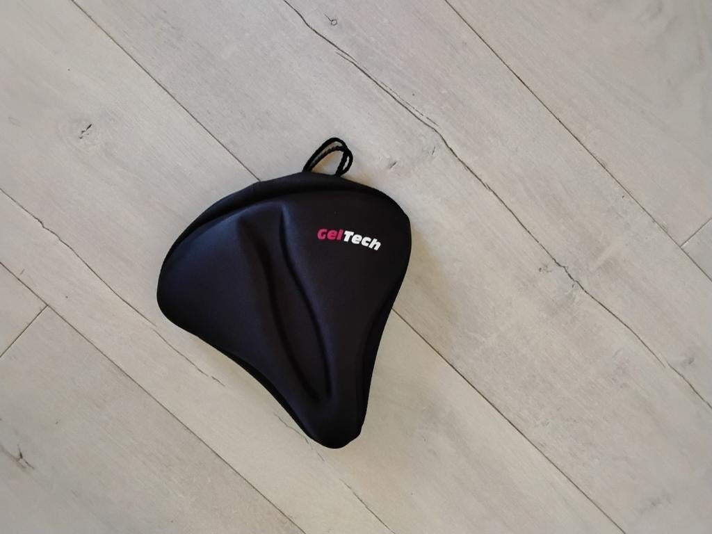 Zwart gel zadeldek voor een breder zadel, Ophalen of Verzenden, Zo goed als nieuw, Geltech