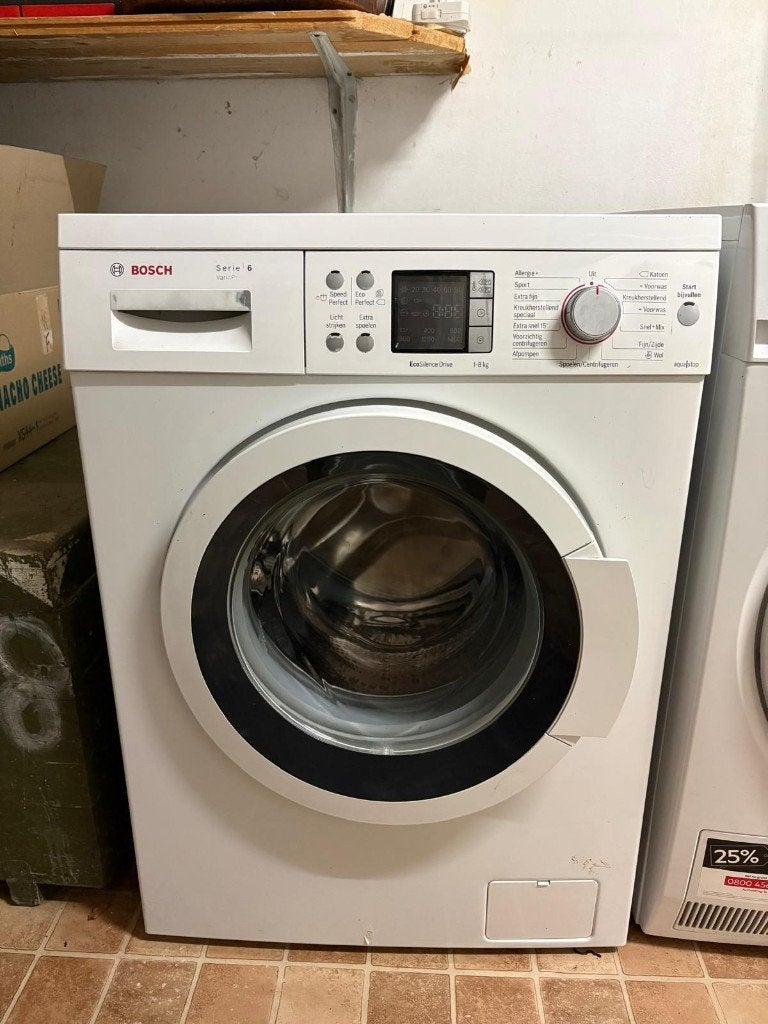 Bosch serie|6 Varioperfect, Ophalen, Gebruikt, Voorlader, 85 tot 90 cm