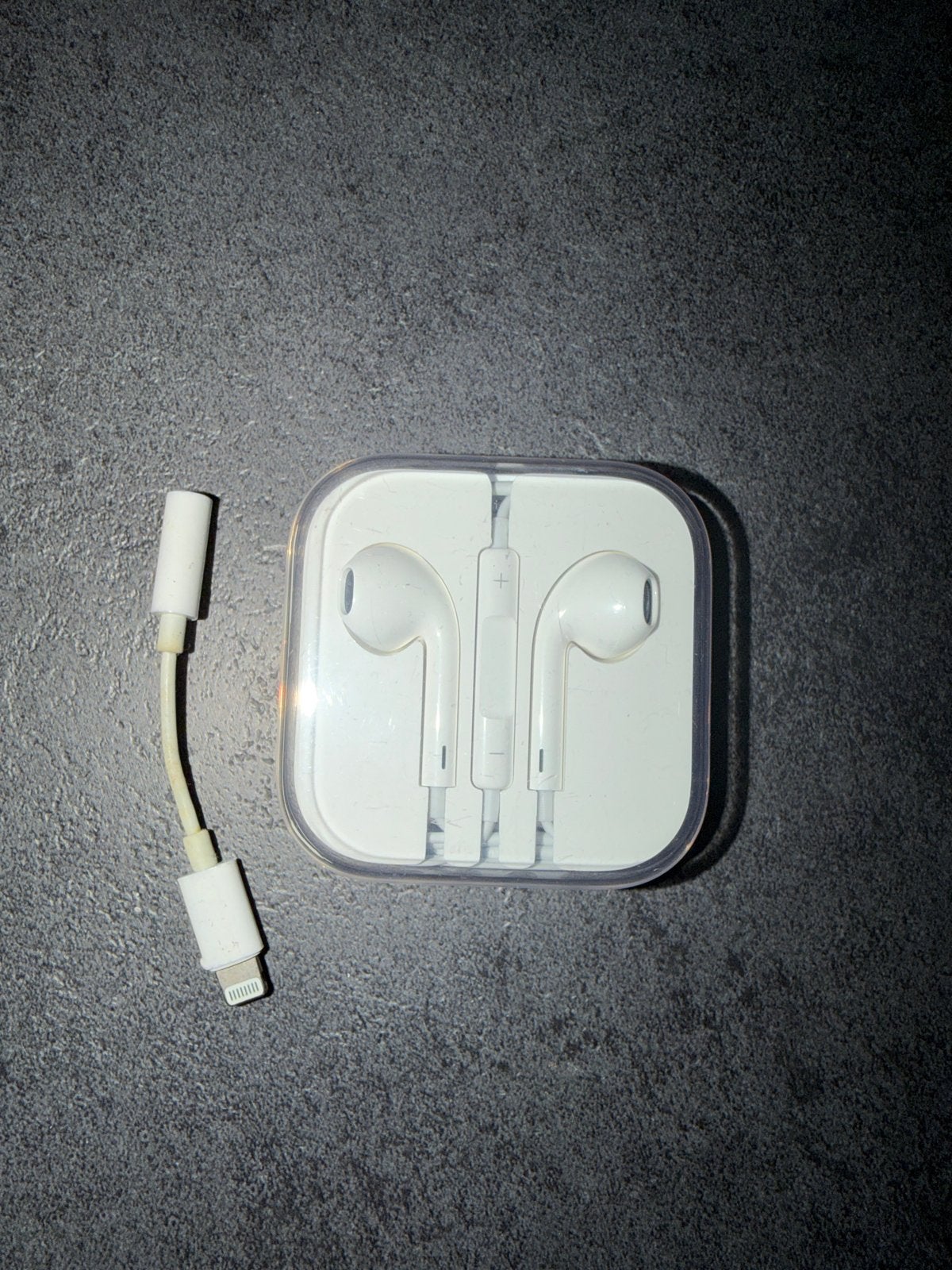 Apple EarPods met Lightning-connector en adapter, Ophalen, In-ear, Gebruikt, Wit