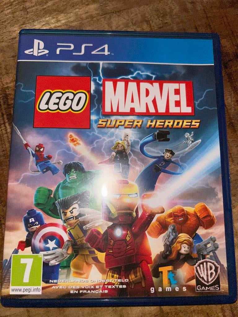LEGO Marvel Super Heroes PS4 - Actie en Avontuur, 2 spelers, Eén computer, Zo goed als nieuw, Vanaf 7 jaar