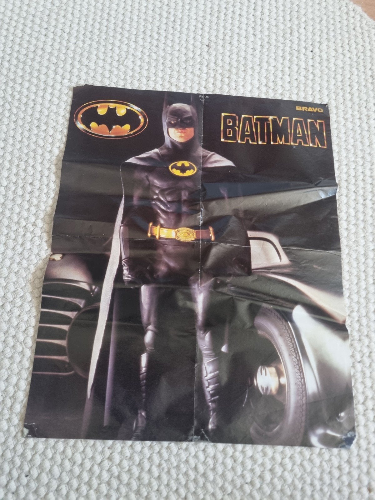 Vintage Batman Filmposter - Origineel, Verzamelen, Posters, Ophalen of Verzenden, A1 t/m A3, Film en Tv, Rechthoekig Staand