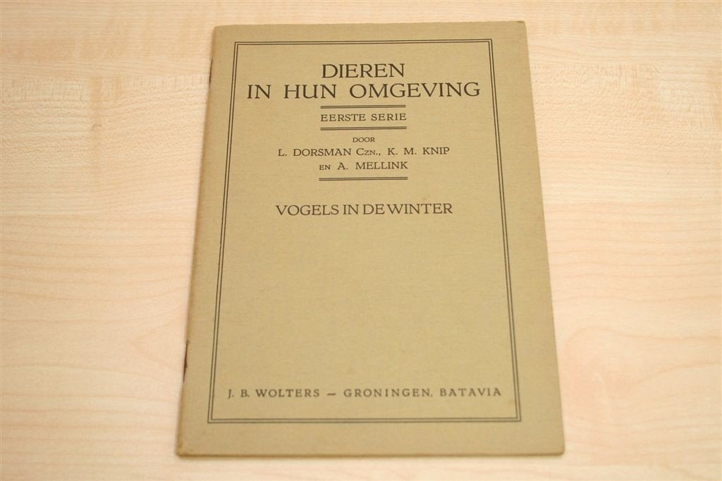 Dieren in hun Omgeving — Vogels in de Winter [ca. 1940], Ophalen of Verzenden, Gelezen, Vogels