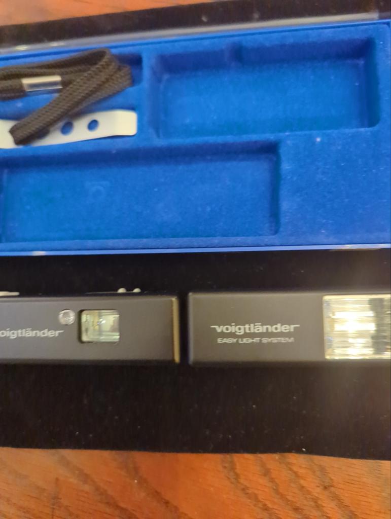 Voigtlander camera in doos retro, Ophalen of Verzenden, Nieuw, Overige Merken