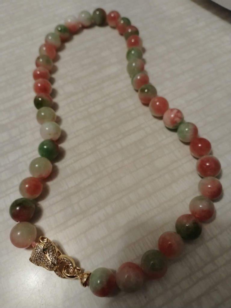 Grote kortingen-Rode Agaat Ketting – 12mm, Ophalen of Verzenden, Nieuw, Rood, Goud