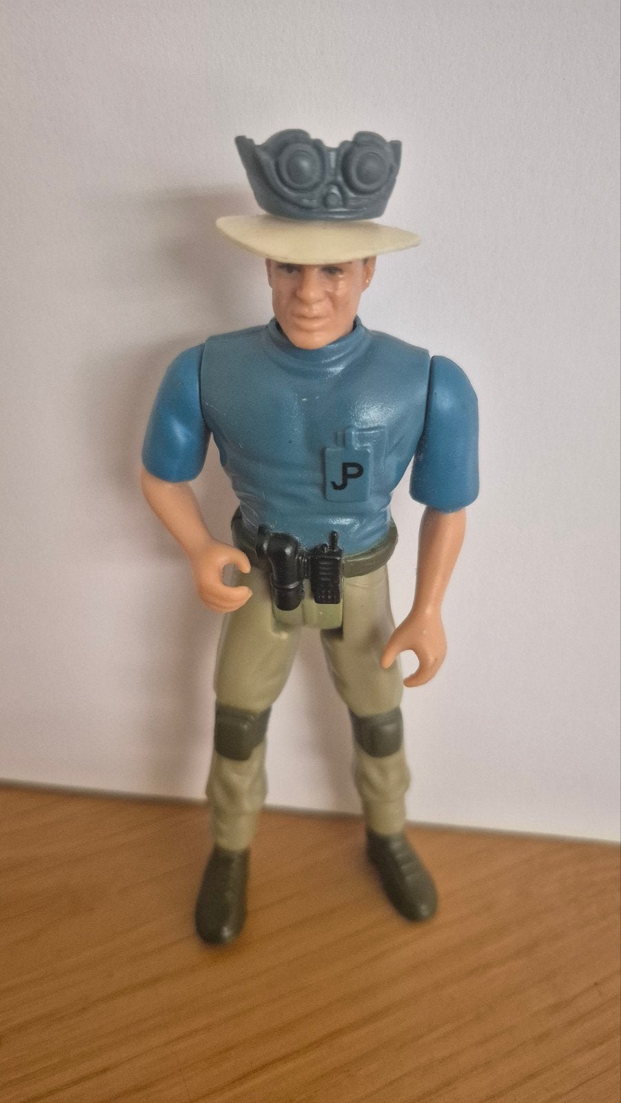 Vintage Jurassic Park Actiefiguur - Ranger met Hoed Dr.Alan, Ophalen of Verzenden, Gebruikt