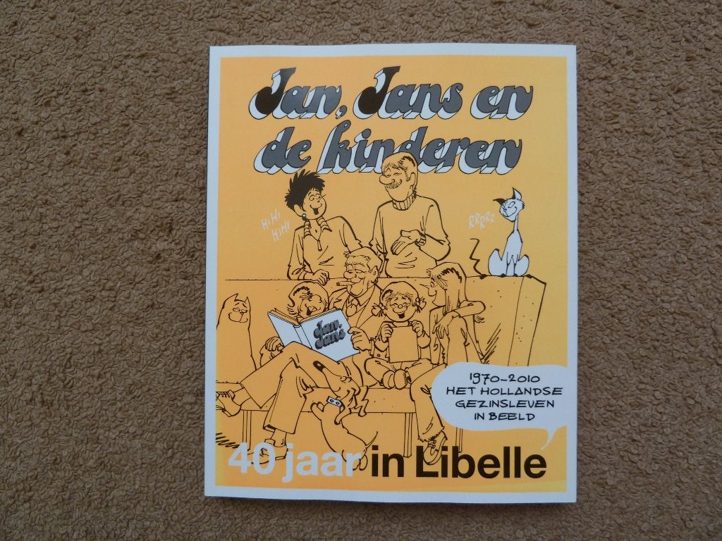 Jan, Jans en de kinderen 40 jaar in Libelle, Boeken, Stripboeken, Eén stripboek, Ophalen of Verzenden, Zo goed als nieuw