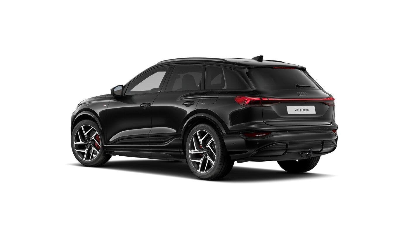 Audi Q6 e-tron S edition performance 100 kWh | Trekhaak | Am, Auto's, Gebruikt, 100 kWh, Zwart, Q6 e-tron