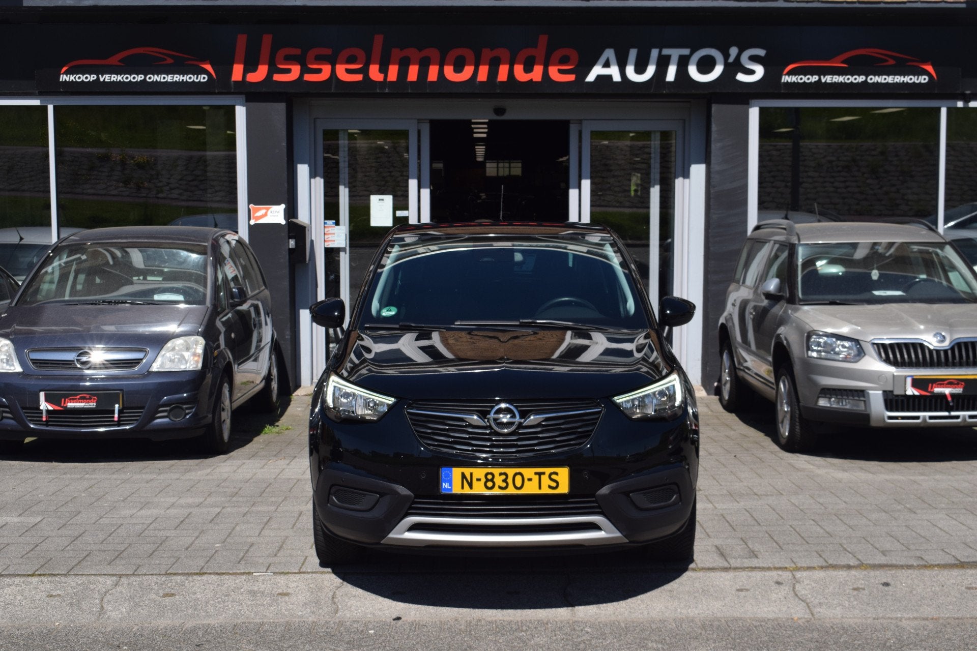 Opel Crossland X 1.2 Turbo Innovation Automaat Stoel/Stuurwi, Auto's, 840 kg, Gebruikt, Euro 6, Leder en Stof