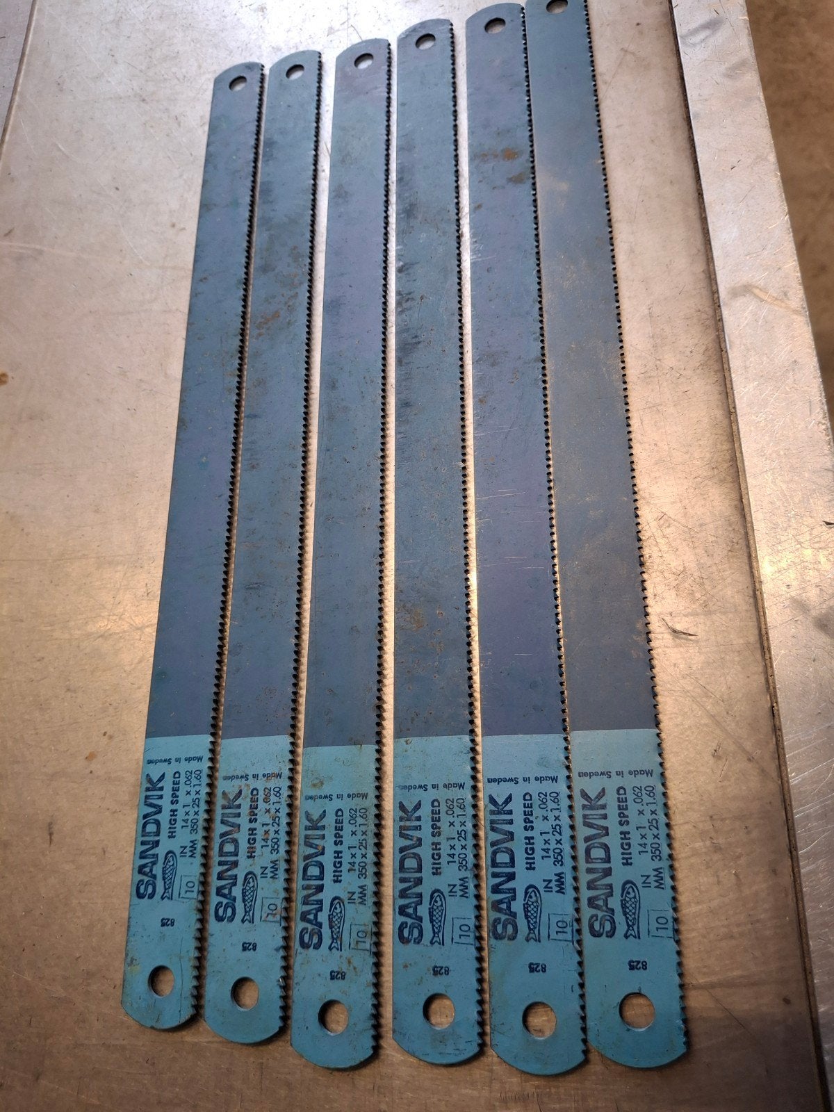 Sandvik high speed metaalzaagbladen., Sandvik, 70 mm of meer, Overige typen, Nieuw
