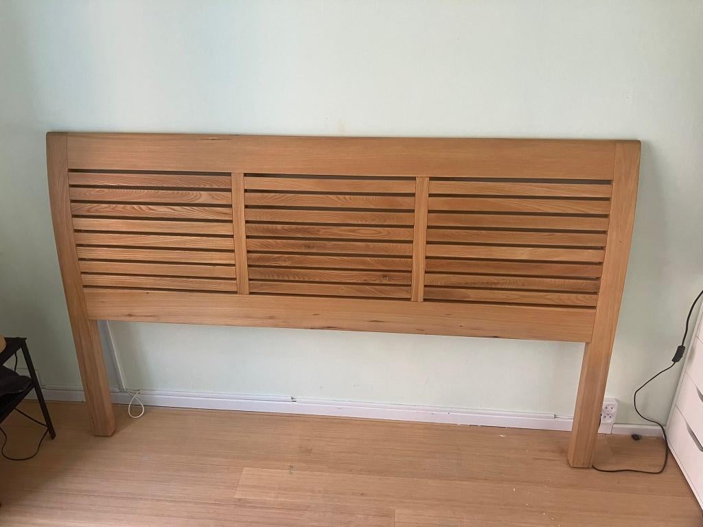 Hoofdbord Swiss Sense boxspring massief hout, Ophalen, Overige kleuren, Tweepersoons, Hout