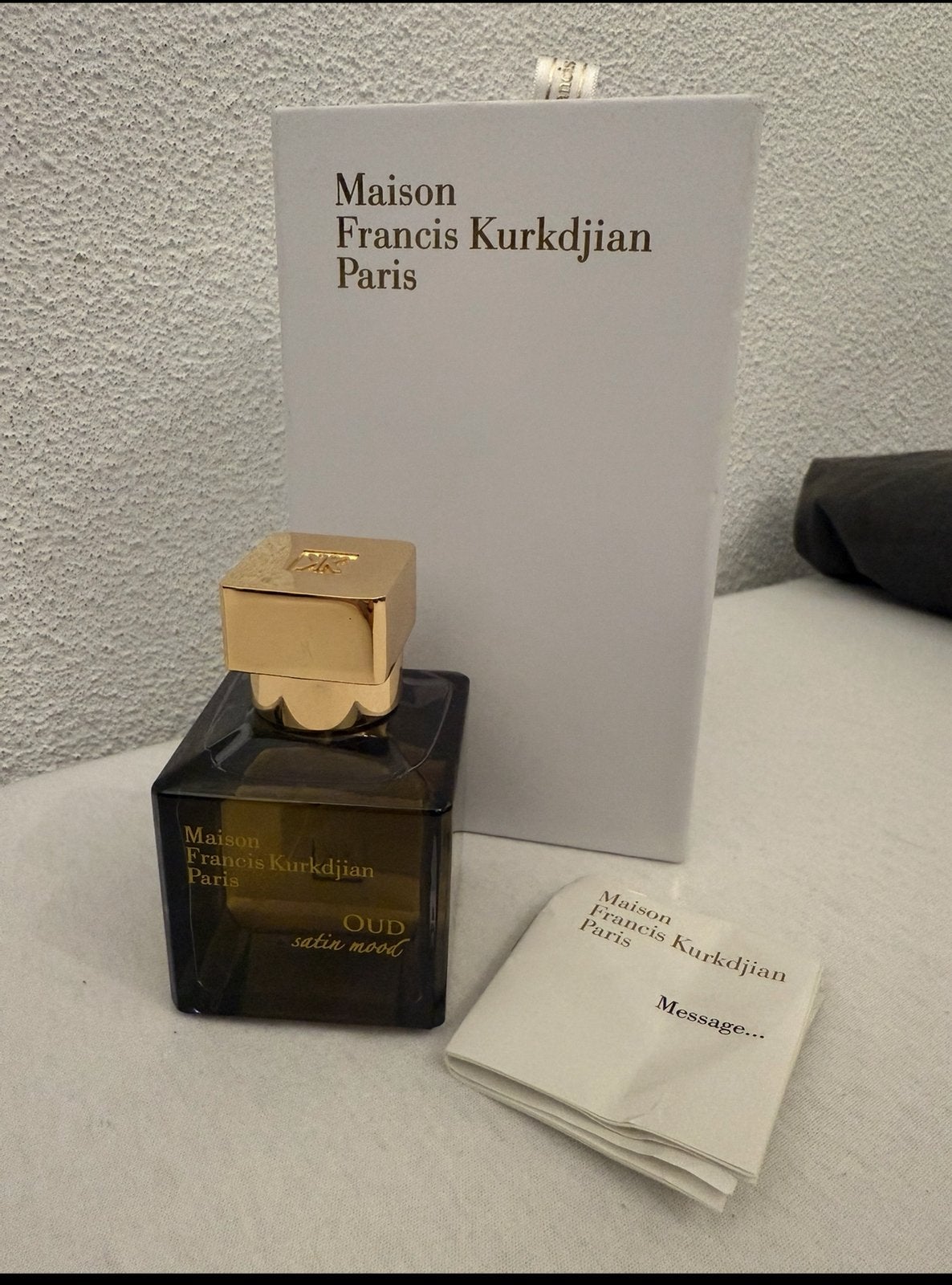 Maison Francis Kurkdjian Oud Satin Mood EDP 70 ml, Verzamelen, Parfumverzamelingen, Ophalen of Verzenden, Nieuw, Parfumfles, Gevuld