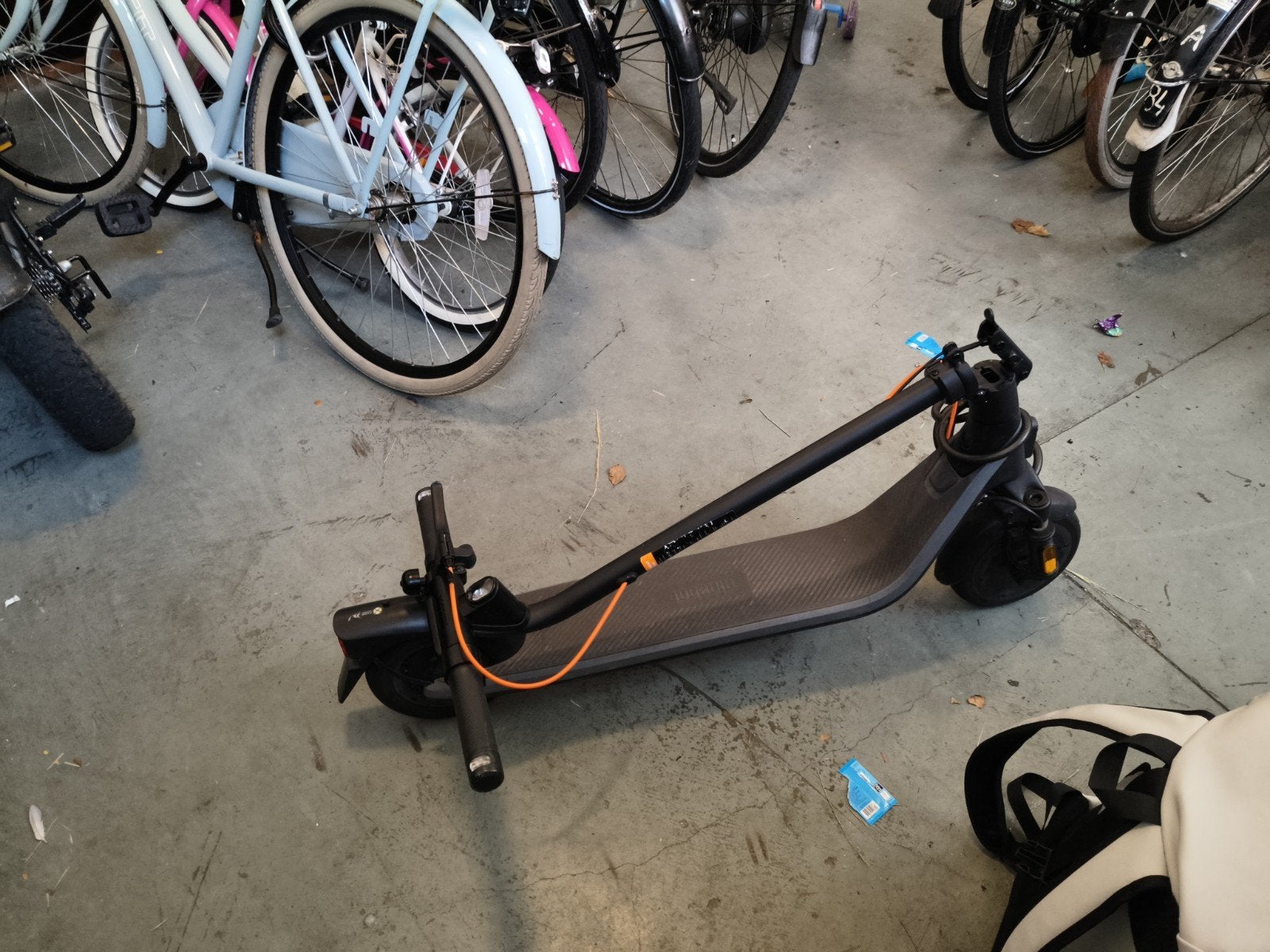 zwarte e step, Ophalen, Gebruikt, Elektrische step (E-scooter), Segway Ninebot