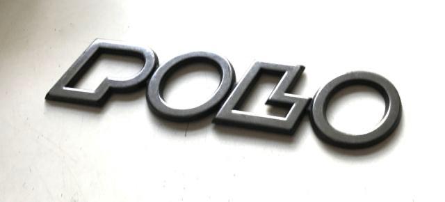 VW Volkswagen POLO letters logo embleem, Ophalen of Verzenden, Auto's