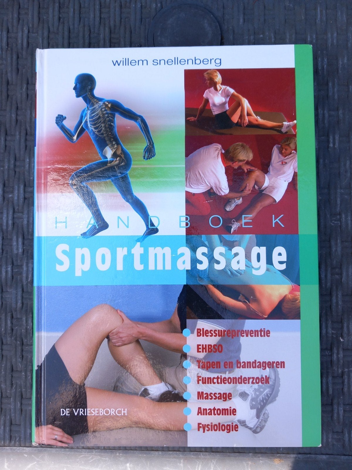 Handboek Sportmassage - Willem Snellenberg, Ophalen of Verzenden, Zo goed als nieuw