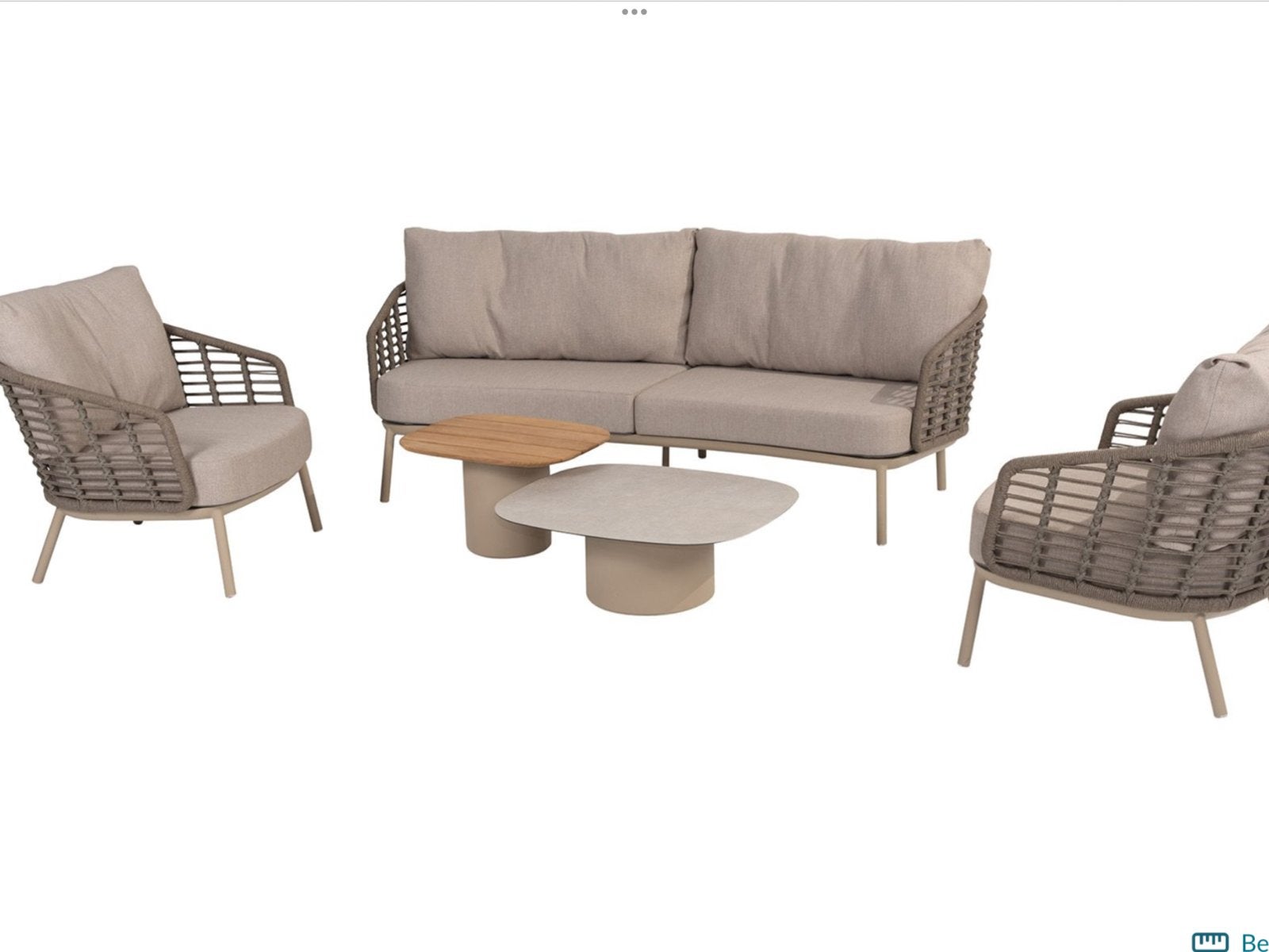 Nieuw in verpakking! 4 seasons taste puglia loungeset latte, Tuin en Terras, Tuinsets en Loungesets, Ophalen, Overige materialen