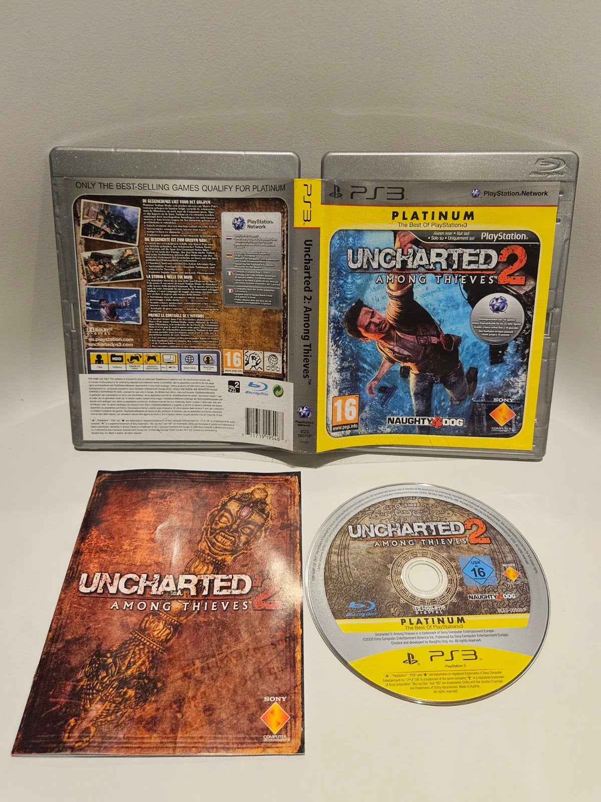 Uncharted 2 PS3, Avontuur en Actie, 1 speler, Ophalen of Verzenden, Zo goed als nieuw