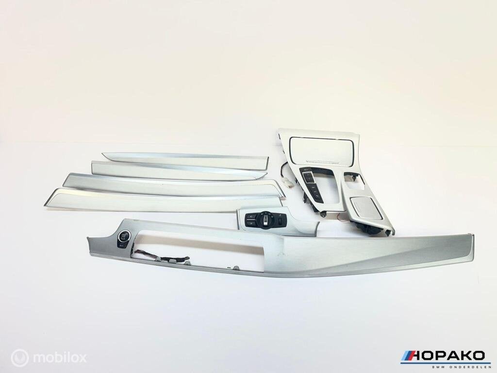 Interieurlijsten set geborsteld aluminium BMW 5serie F10 F11, Auto-onderdelen, Gebruikt, Einsteinlaan 5 rijswijk, Bmw, Ophalen of Verzenden