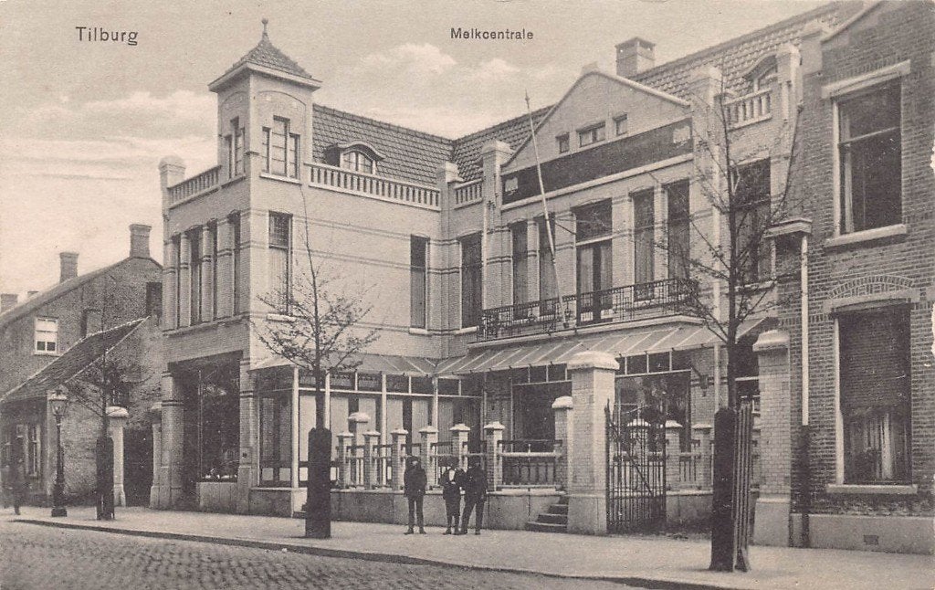 204 Tilburg - Melkcentrale, Verzamelen, Ophalen of Verzenden, Voor 1920, Ongelopen, Noord-Brabant