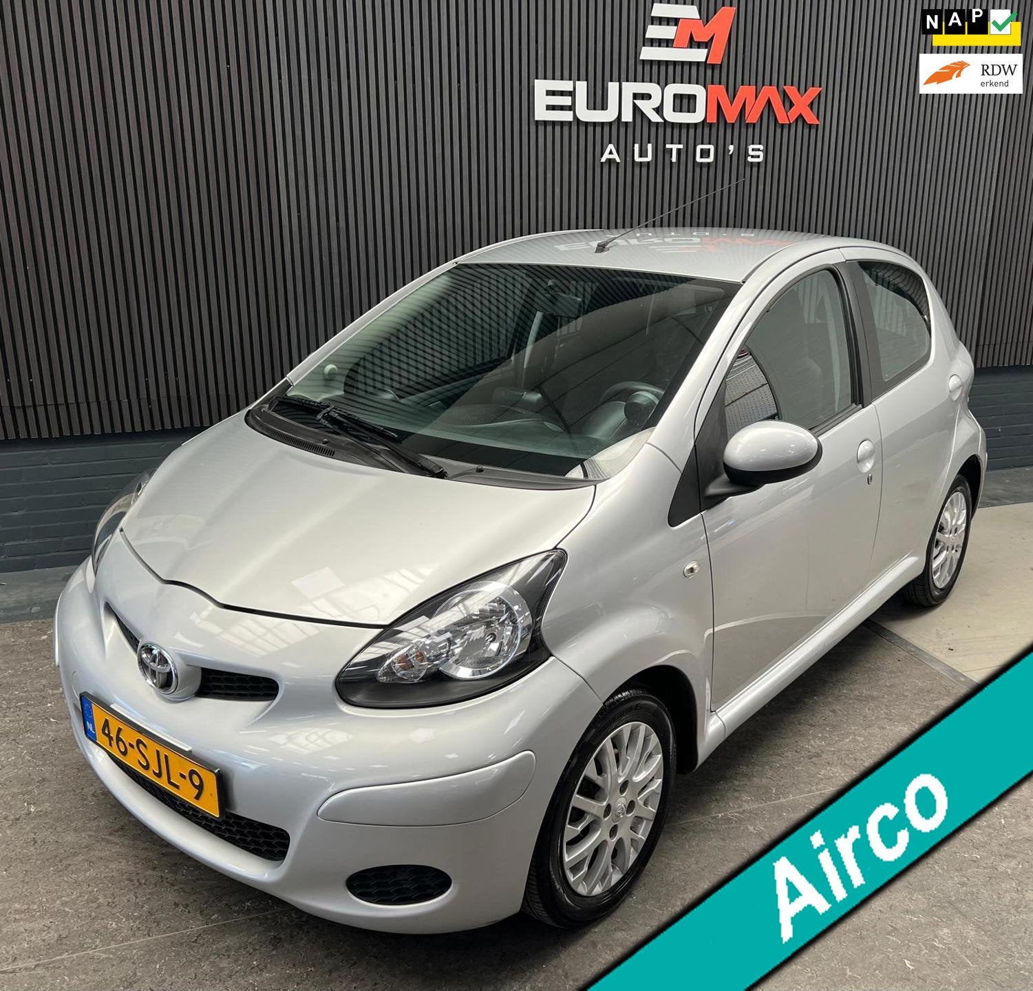 Toyota Aygo 1.0-12V Comfort 2e Eigenaar - NAP - Navigatie -, Voorwielaandrijving, Euro 5, Stof, Gebruikt