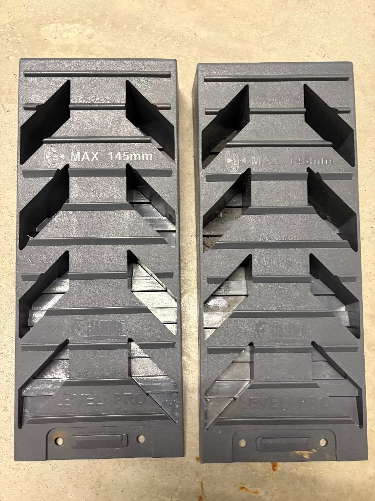 Level Pro Caravan Camper Leveling Ramps (Set van 2), Caravans en Kamperen, Ophalen of Verzenden, Gebruikt