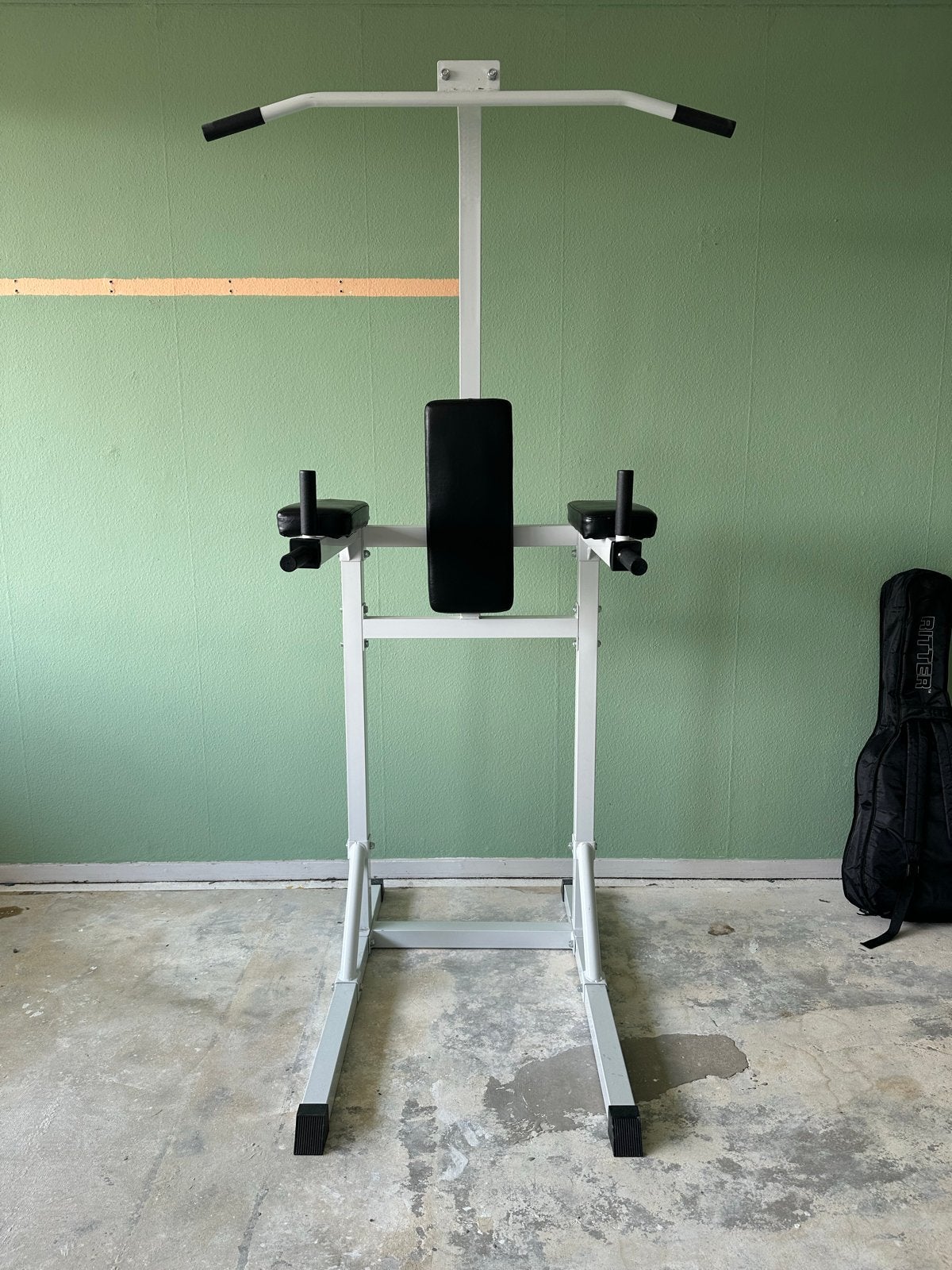 Gorilla sports Power station / Dip Station / Pull up station, Sport en Fitness, Ophalen, Gebruikt, Armen, Oprekstang