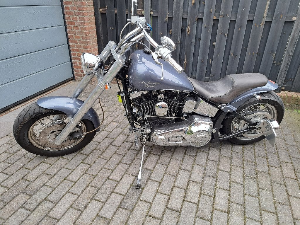 Harley-Davidson Softail Custom Chopper, Motoren, 2 cilinders, 1340 cc, Chopper, Gebruikt