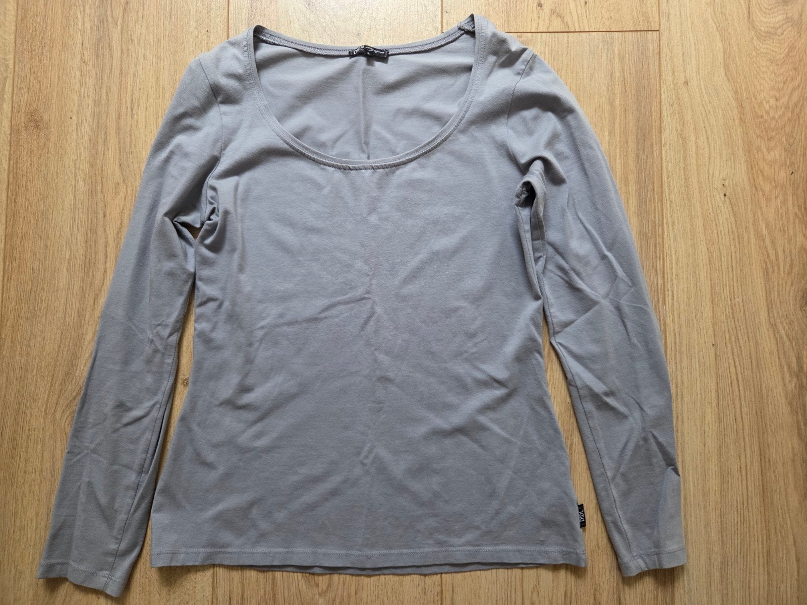 DIDI Grijs Shirt Lange Mouw Maat S, Didi, Ophalen of Verzenden, Lange mouw, Maat 36 (S)